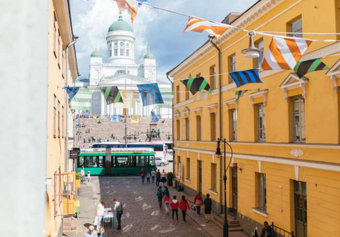 Kuva Torikortteleista.